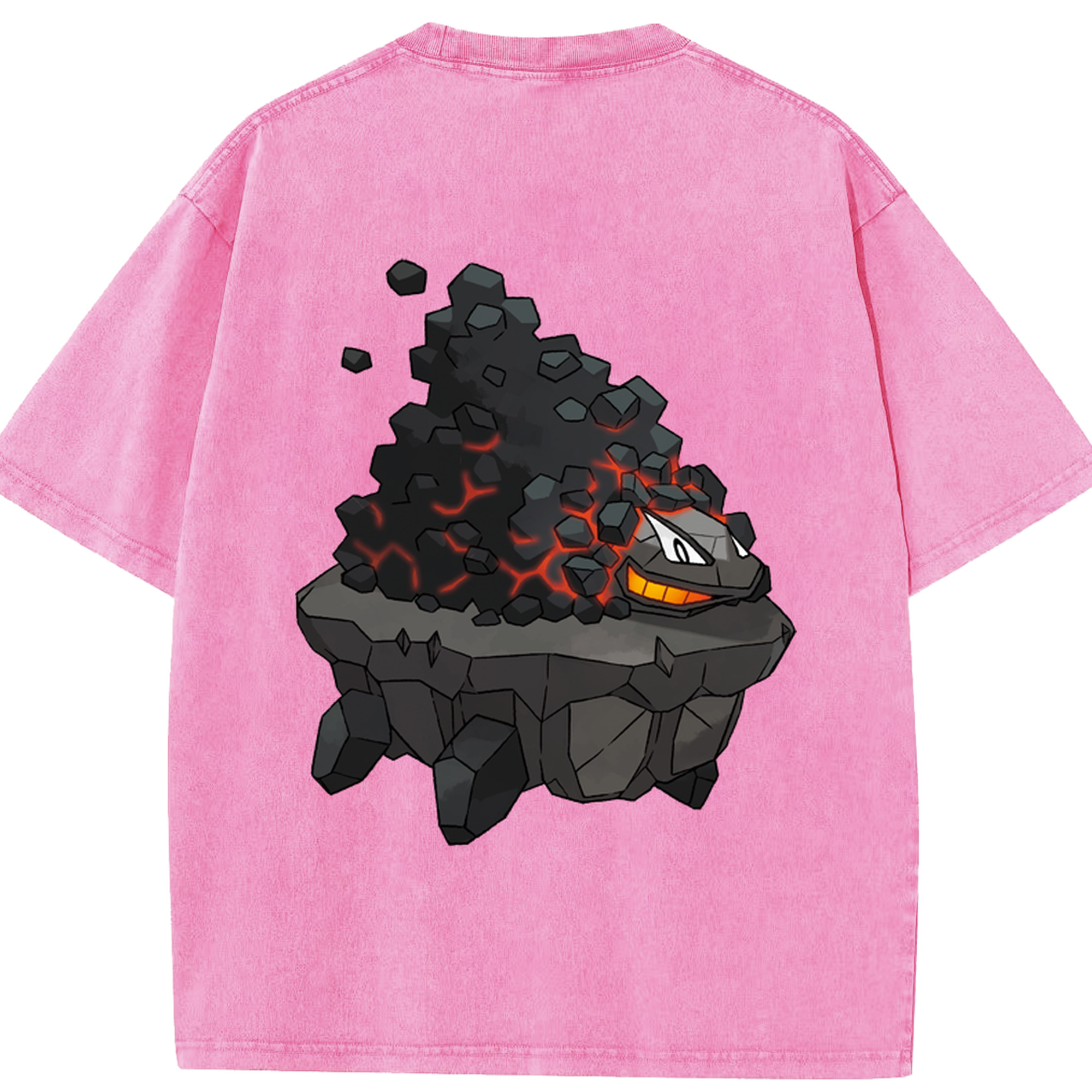 （画像用） ポケットモンスター Pokémon 綿100% ヴィンテージ風 半袖Tシャツ（背面プリント）
